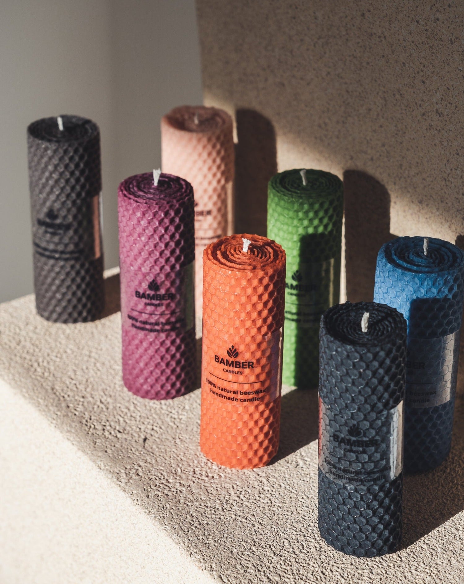 Hand-Rolled Beeswax Candles